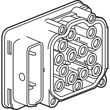 Chevy Express 2500 ABS Pump And Motor Assembly - 86517385