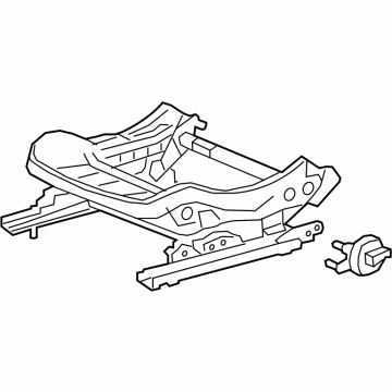 Chevy 84108563 Recline Cover