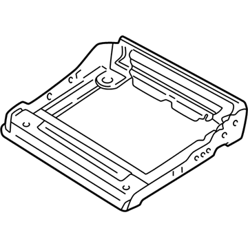 GM 16718669 Seat Frame, Front 16718669 GM Seat Frame, Front Illustration 1 of 1
