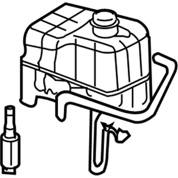 Chevy 15808715 Recovery Tank
