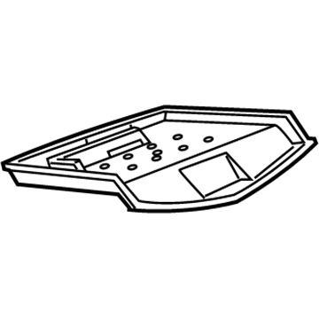 GM 23241310 Liner 23241310 GM Liner Illustration 1 of 1