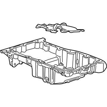Saturn 12601240 Oil Pan