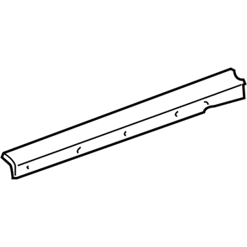 GM 22640845 Sealing Strip, Rear Driver Side 22640845 GM Sealing Strip, Rear Driver Side Illustration 1 of 1