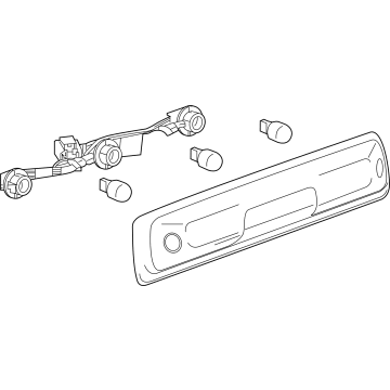 Chevy 52127100 High Mount Lamp