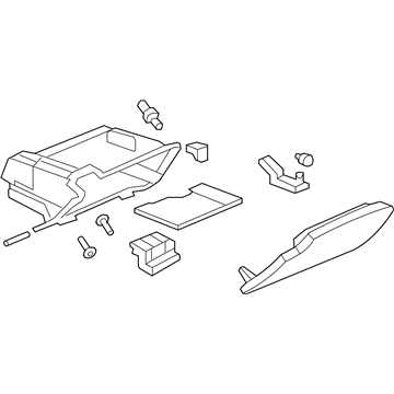 Cadillac 20972809 Glove Box Assembly