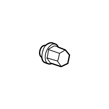 Chevy 9596070 Wheel Nut