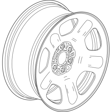 Chevy 26446443 Wheel, Steel