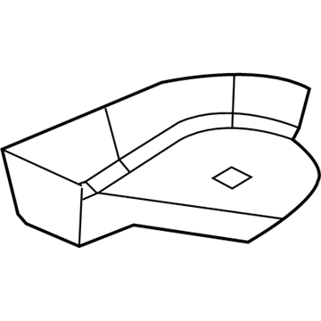 15810890 GM Wheel Well Illustration 1 of 1