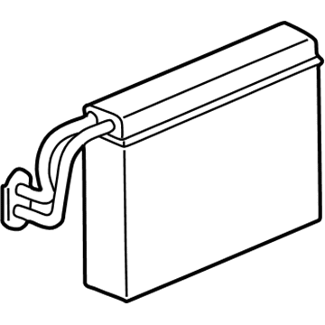 GM 15930425 Evaporator Core 15930425 GM Evaporator Core Illustration 1 of 1