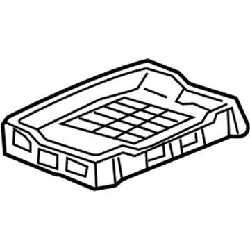 GM 12477374 Seat Frame, Passenger Side 12477374 GM Seat Frame, Passenger Side Illustration 1 of 1