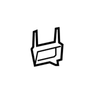 GM 88934526 Guide Assembly, Driver Side 88934526 GM Guide Assembly, Driver Side Illustration 1 of 1