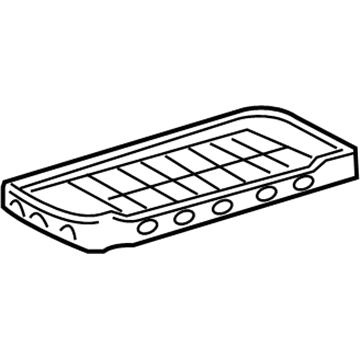 88976873 GM Seat Frame Illustration 1 of 1