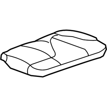 GM 19127889 Cushion Cover, Driver Side 19127889 GM Cushion Cover, Driver Side Illustration 1 of 1