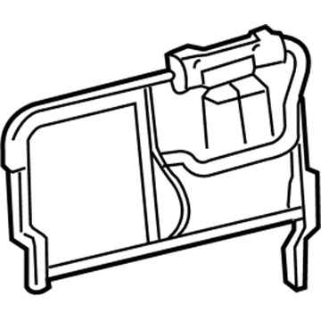 89046496 GM Seat Back Frame Illustration 1 of 1