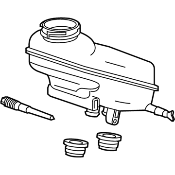 Chevy 84614718 Master Cylinder Reservoir