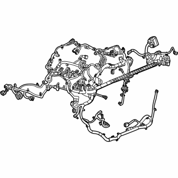GM 84793332 Engine Harness 84793332 GM Engine Harness Illustration 1 of 1