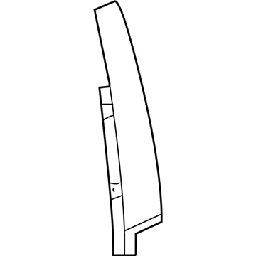 84152494 GM Applique, Front Driver Side Illustration 1 of 1