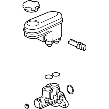 Chevy Equinox Brake Master Cylinder Repair Kit - 15892508