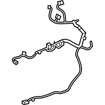 GM 23111663 Wire Harness, Front Driver Side 23111663 GM Wire Harness, Front Driver Side Illustration 1 of 1