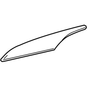 GM 23450064 Applique, Bronze, Front Driver Side 23450064 GM Applique, Bronze, Front Driver Side Illustration 1 of 1