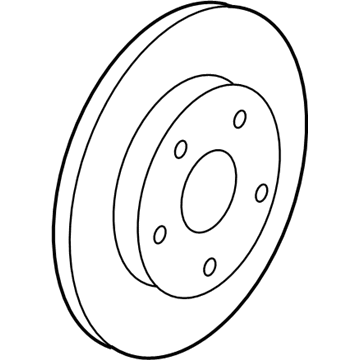 Buick LaCrosse Brake Rotor - 20879455