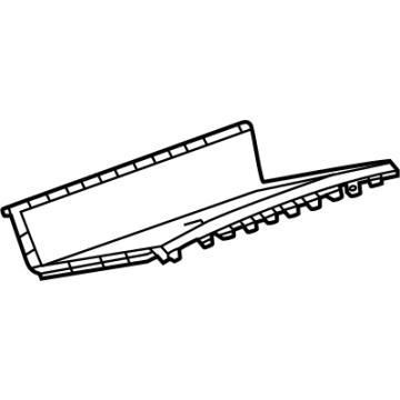 GM 87859280 Liner, Jet Black 87859280 GM Liner, Jet Black Illustration 1 of 1