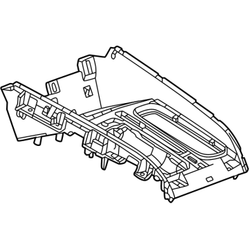 GM 87859286 Shift Panel, Jet Black 87859286 GM Shift Panel, Jet Black Illustration 1 of 1