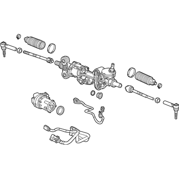 GM 84774225 Steering Gear 84774225 GM Steering Gear Illustration 1 of 1