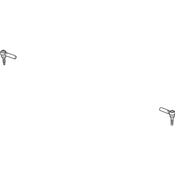GM 22868912 Outer Tie Rod 22868912 GM Outer Tie Rod Illustration 1 of 1