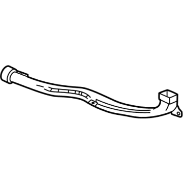 GM 26362662 Duct-Instrument Panel Compartment Air 26362662 GM Duct-Instrument Panel Compartment Air Illustration 1 of 1