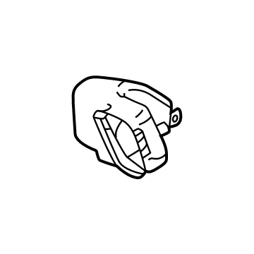GM 26453769 Duct Assembly-Floor Front Air Outlet 26453769 GM Duct Assembly-Floor Front Air Outlet Illustration 1 of 1