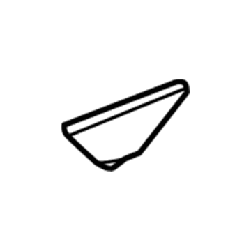 GM 23454133 Access Cover, Front Driver Side 23454133 GM Access Cover, Front Driver Side Illustration 1 of 1