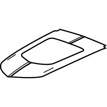 GM 22807859 Decal 22807859 GM Decal Illustration 1 of 1