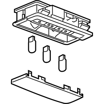 Chevy 13491512 Reading Lamp Assembly