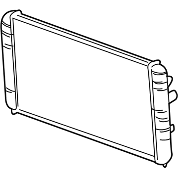 22676953 GM Radiator Assembly Illustration 1 of 1
