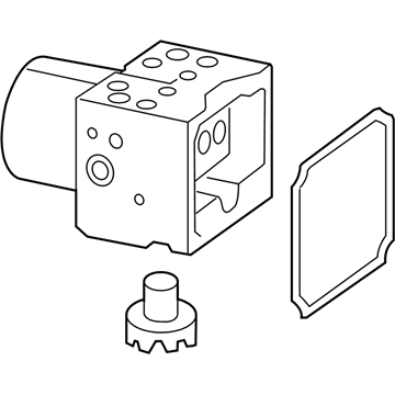 Chevy ABS Pump And Motor Assembly - 15924821