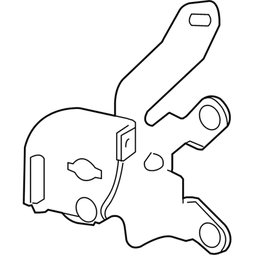 GM 15858651 Mount Bracket 15858651 GM Mount Bracket Illustration 1 of 1