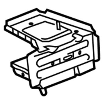 95088167 GM Bracket Illustration 1 of 1