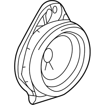 84189370 GM Front Driver Speaker Illustration 1 of 1