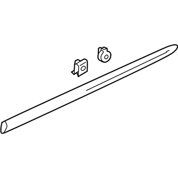 23204999 GM Lower Molding, Passenger Side Illustration 1 of 1