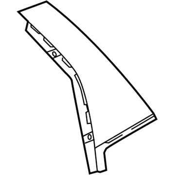 84268005 GM Applique, Rear Driver Side Illustration 1 of 1