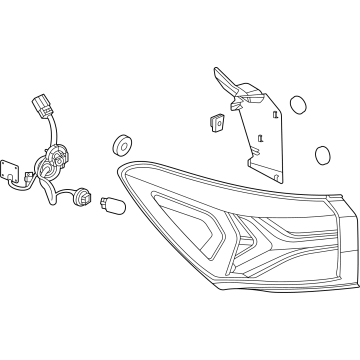 Chevy 42857969 Tail Lamp