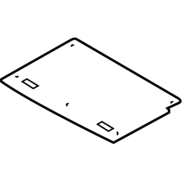 Chevy 96537933 Spare Tire Panel Cover