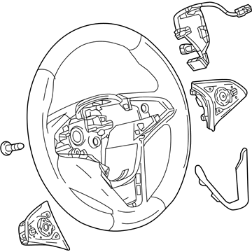 Buick 84212219 Steering Wheel