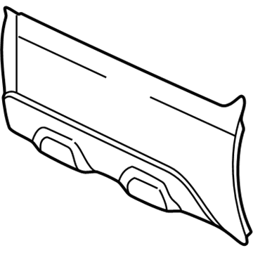 Chevy Avalanche 2500 Door Moldings - 93441630