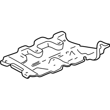 Oldsmobile 12570269 Baffle Plate
