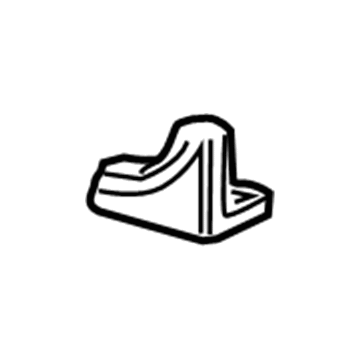 22799697 GM Seat Belt Guide Illustration 1 of 1