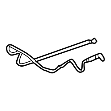 GM 84699056 Washer Hose, Rear 84699056 GM Washer Hose, Rear Illustration 1 of 1