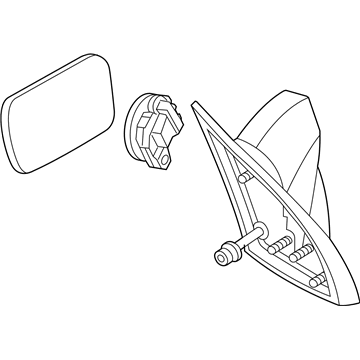 Buick 15213852 Mirror Assembly