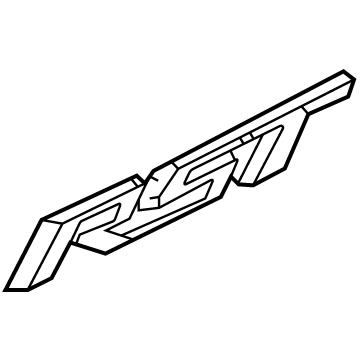 Chevy 84813213 Nameplate